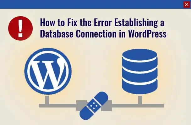 WordPress database connection errors